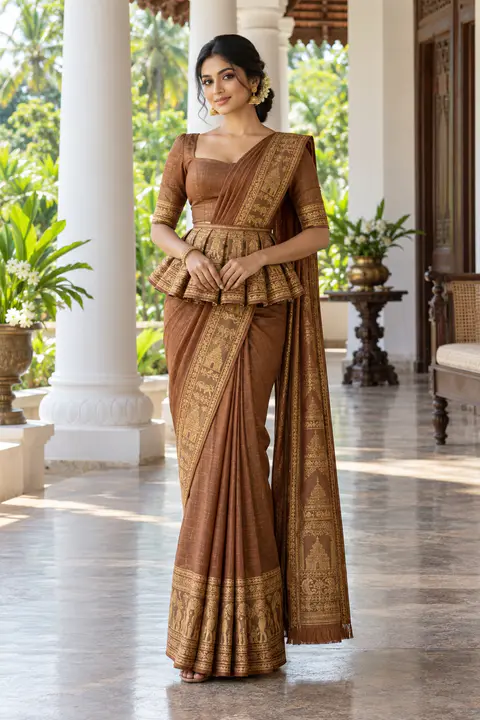 Cinnamon Heritage Osariya front styling preview
