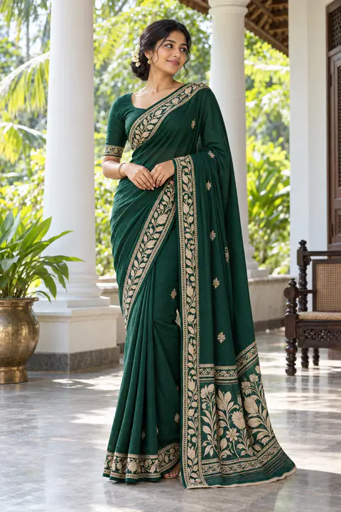 Emerald Botanical Osariya front styling preview
